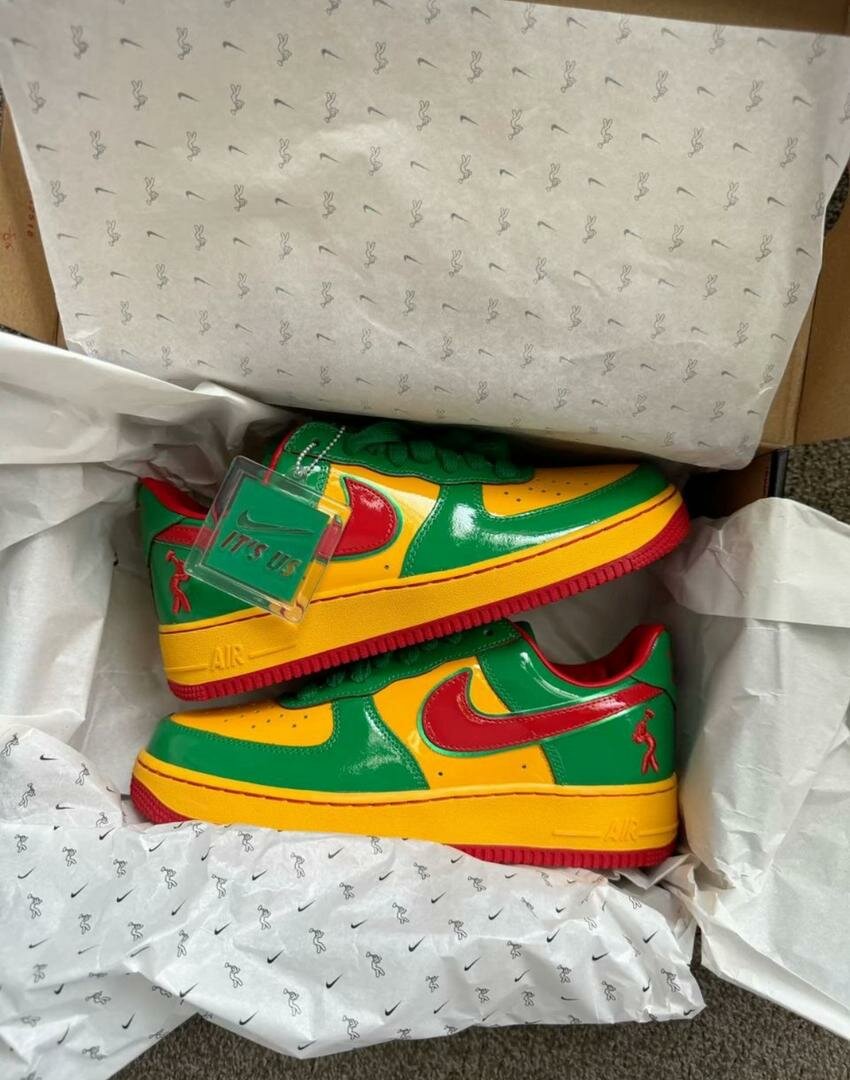 Baskets multicolores tendance