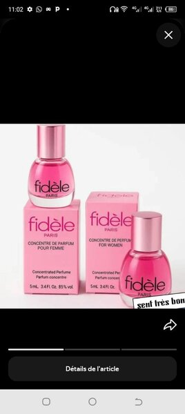 Parfum Fidèle Femme