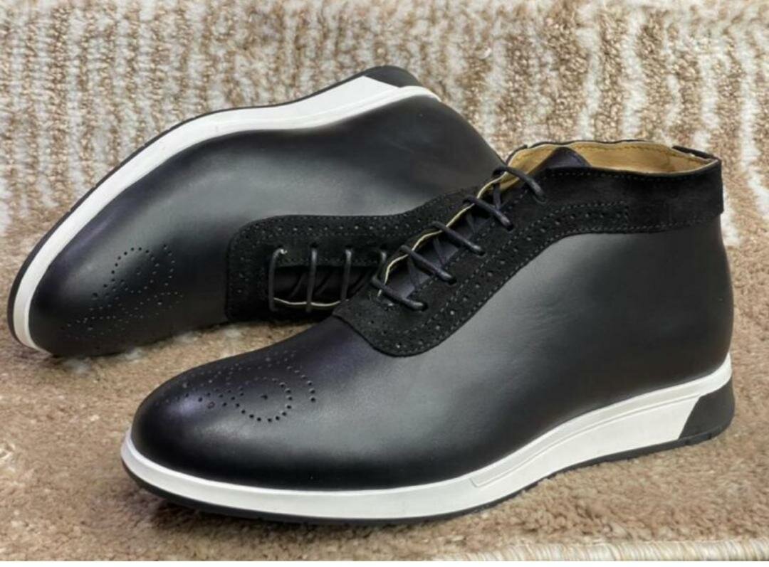 Chaussures Hommes en Cuir Élégantes