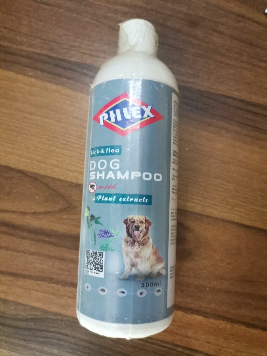 Shampoo anti-puces pour chiens