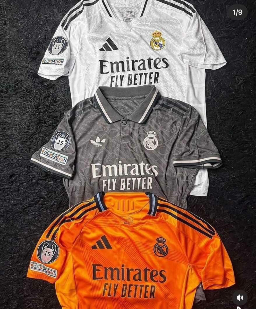 Maillots Real Madrid Officiels