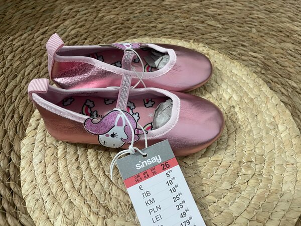 Ballerines Rose Filles Licorne