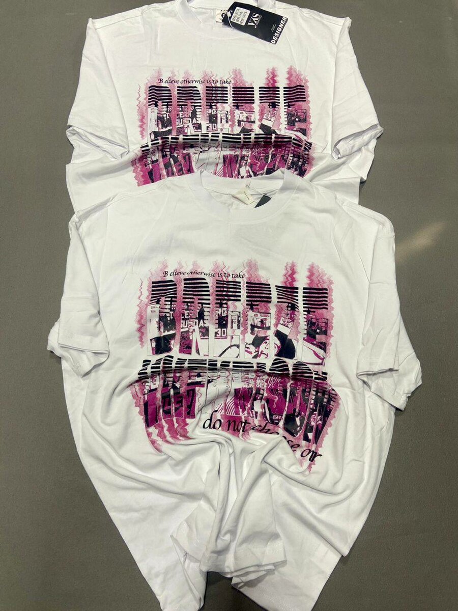 T-shirts imprimés style décontracté