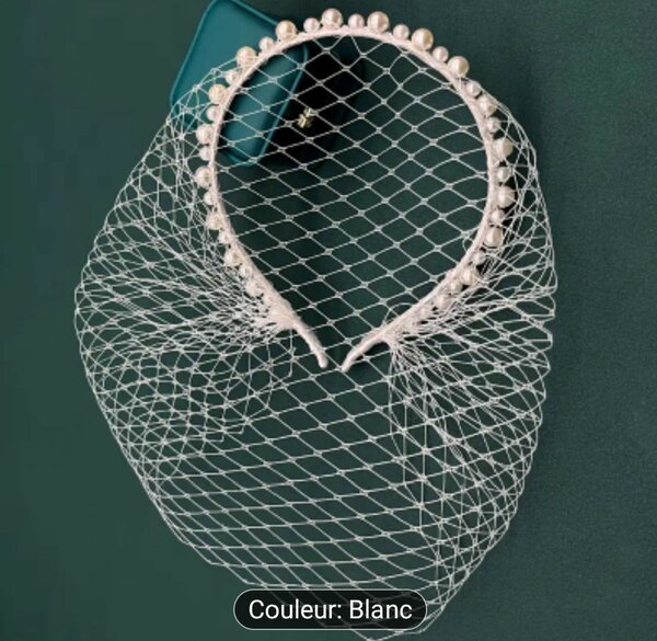 Voile bibi pour mariage