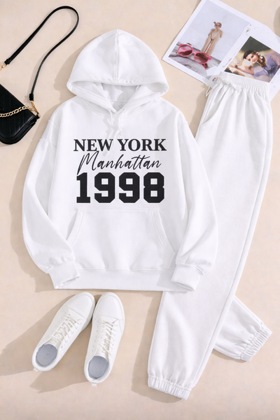 Survêtement à capuche imprimé