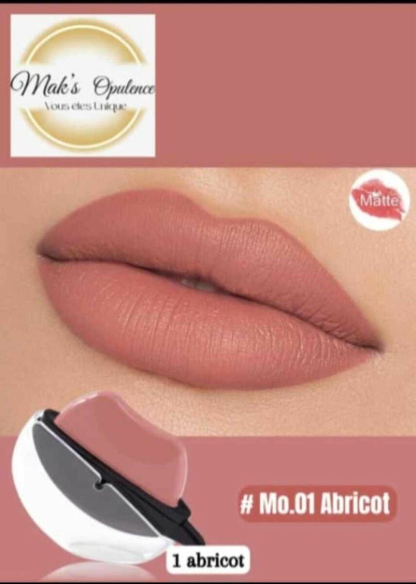 Rouge à lèvres mat Mo.01 & Mo.05