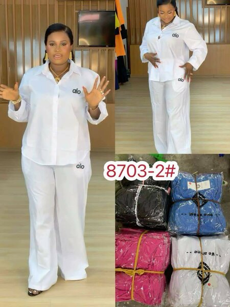 Ensemble lin cassé ALO