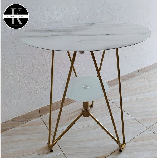 Table d'appoint en marbre