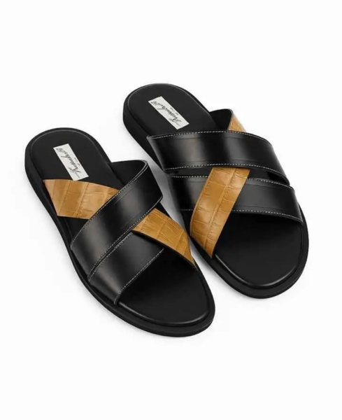 Sandales à lanières croisées