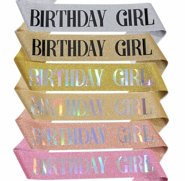 Écharpe Anniversaire Fille