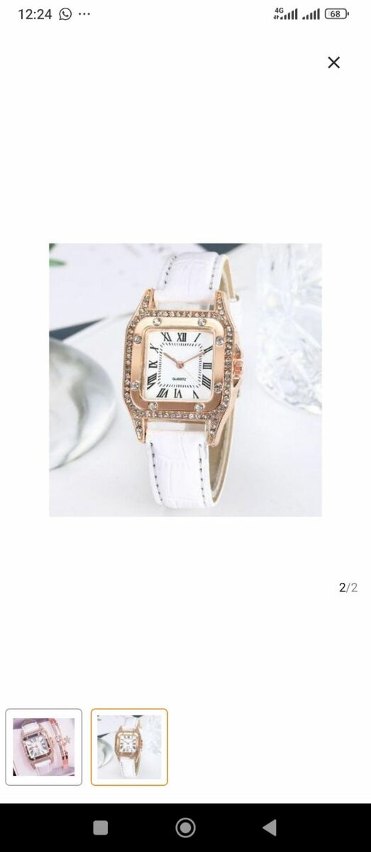 Montre Femme Chic Dorée