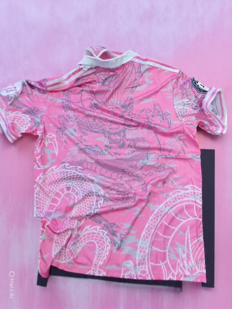 Maillot Football Rose Dragon