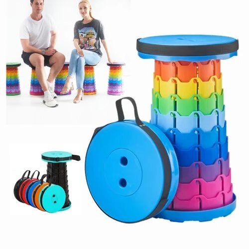 Tabouret Pliable Portable pour Camping, Voyage