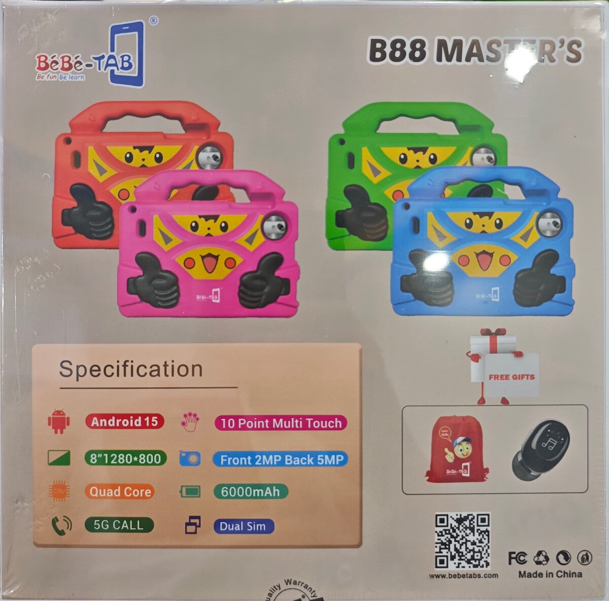 Tablette Enfant Bébé-TAB B88