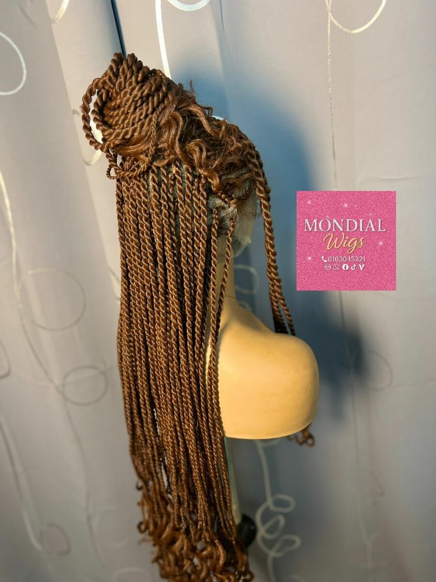 Perruque Torsadée Longue