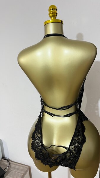 Body dentelle sexy noir