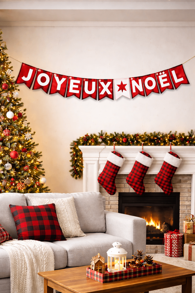 Guirlande Joyeux Noël Festive