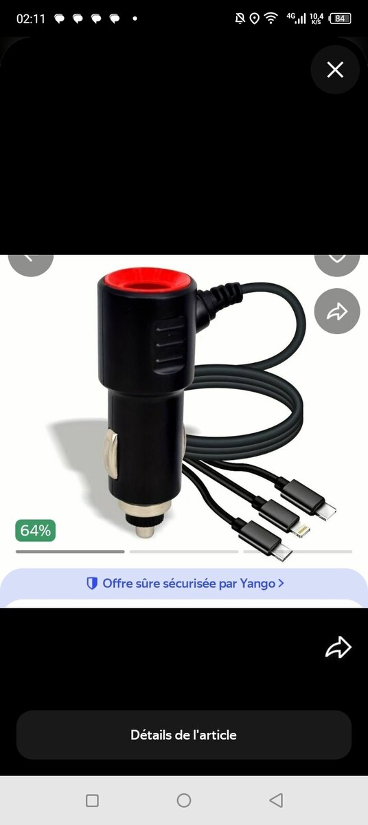 Chargeur Voiture Multiport