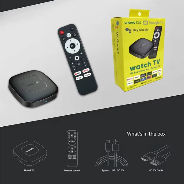 Box Android TV 13.0 8K