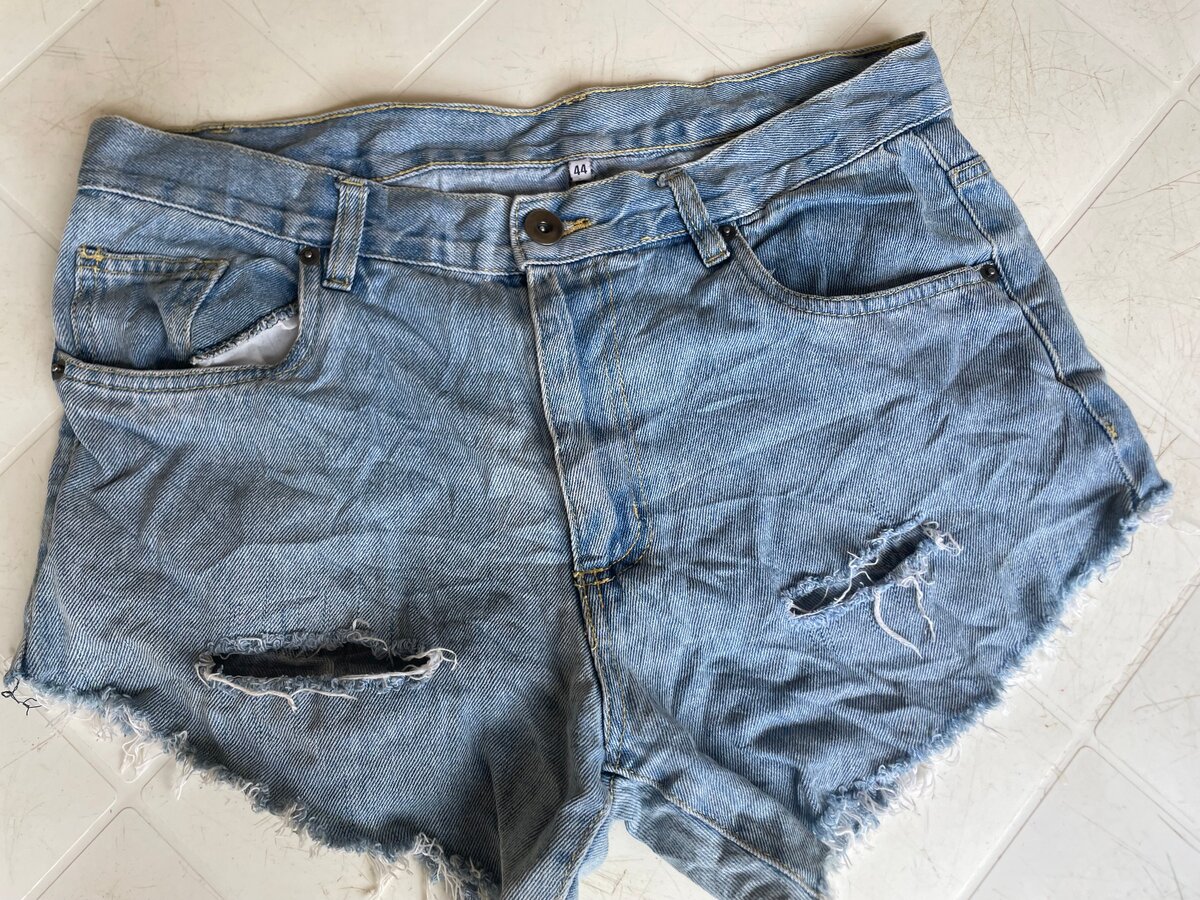 Shorts en jean décontractés