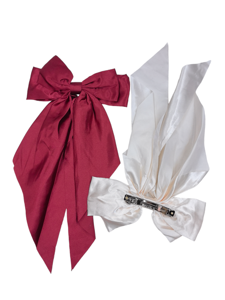 2 Nœuds papillon pour cheveux