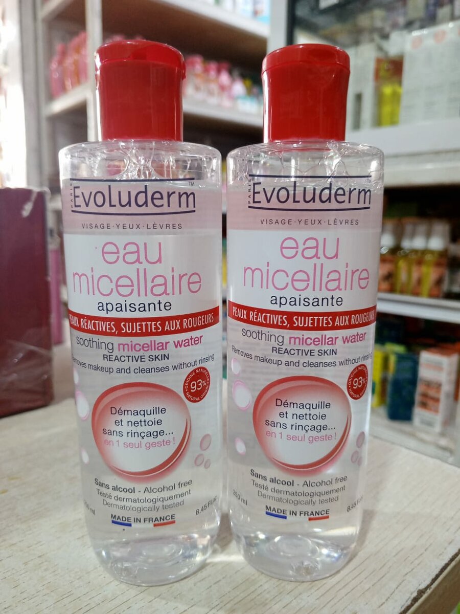 Eau micellaire Evoluderm