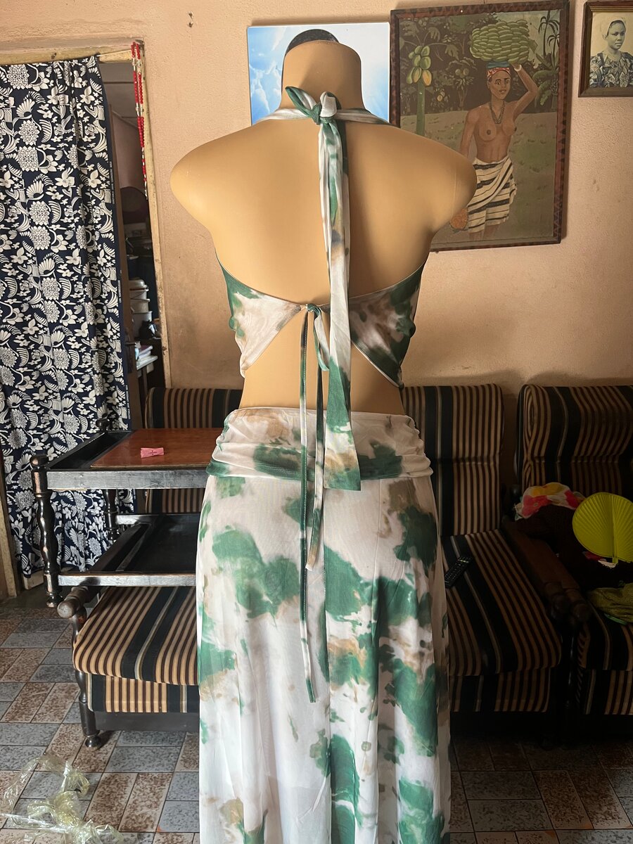 Robe dos nu bohème chic