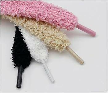 Lacets en peluche doux