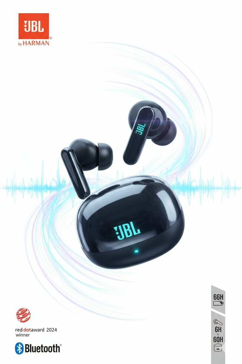 Écouteurs JBL Bluetooth RE-1