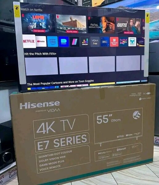 Hisense 55'' 4K TV E7 SERIES