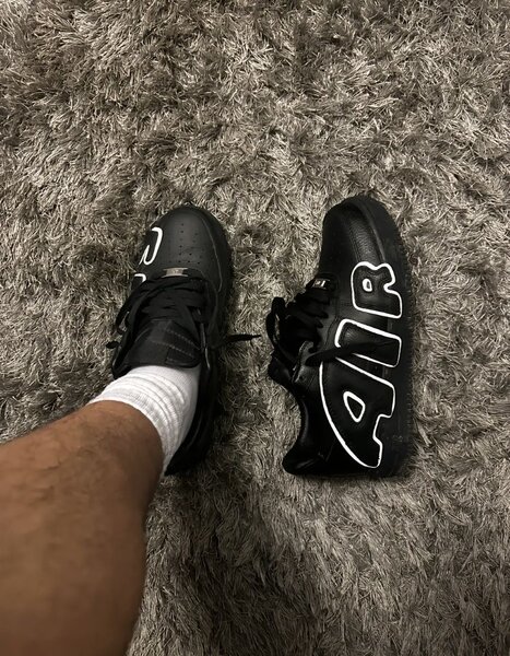 Nike Air Force 1 Black Sneakers