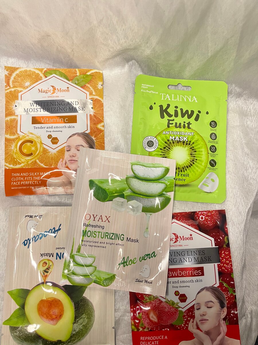 Masques Visage Éclat Vitamine C