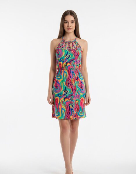 Robe d'été colorée