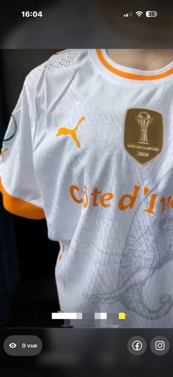 Maillot de Côte dIvoire