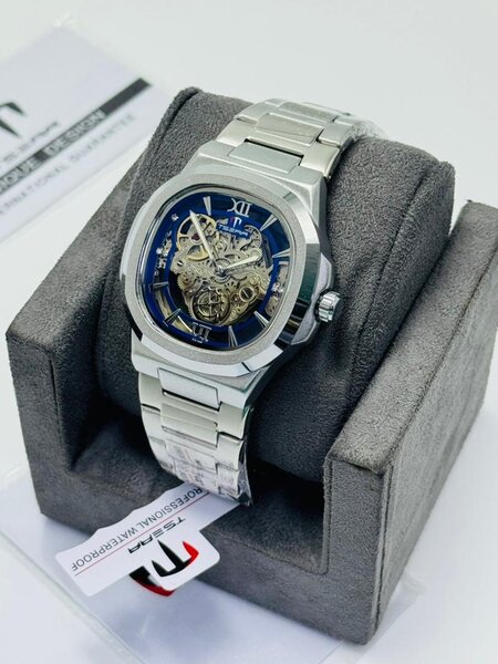 Montre squelette mécanique