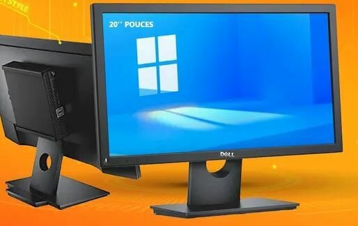 Moniteur Dell 20 pouces LED