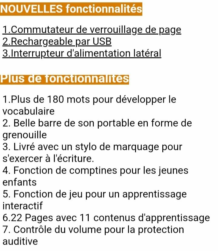 LIVRE ÉDUCATIF ÉLECTRIQUE