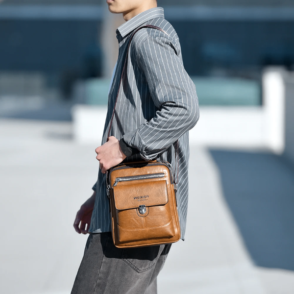 Sac à bandoulière en cuir