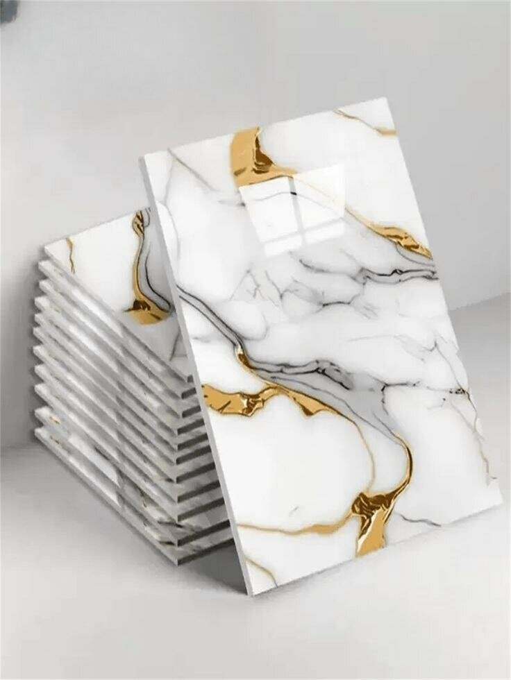 Carrelage en céramique marbrée