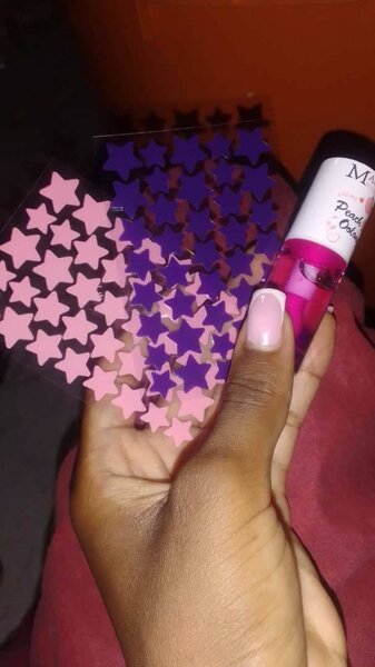 Stickers étoiles colorées