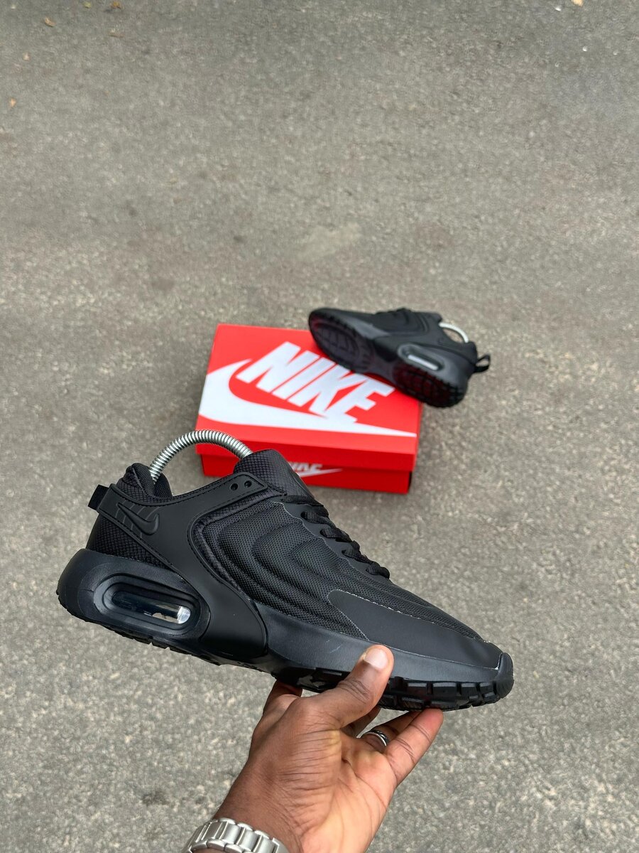 Baskets Nike Air Max noires