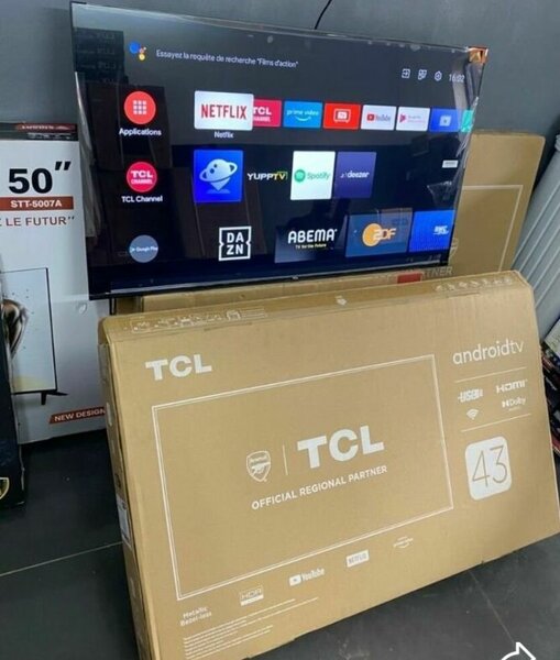 Télévision TCL Android 43"
