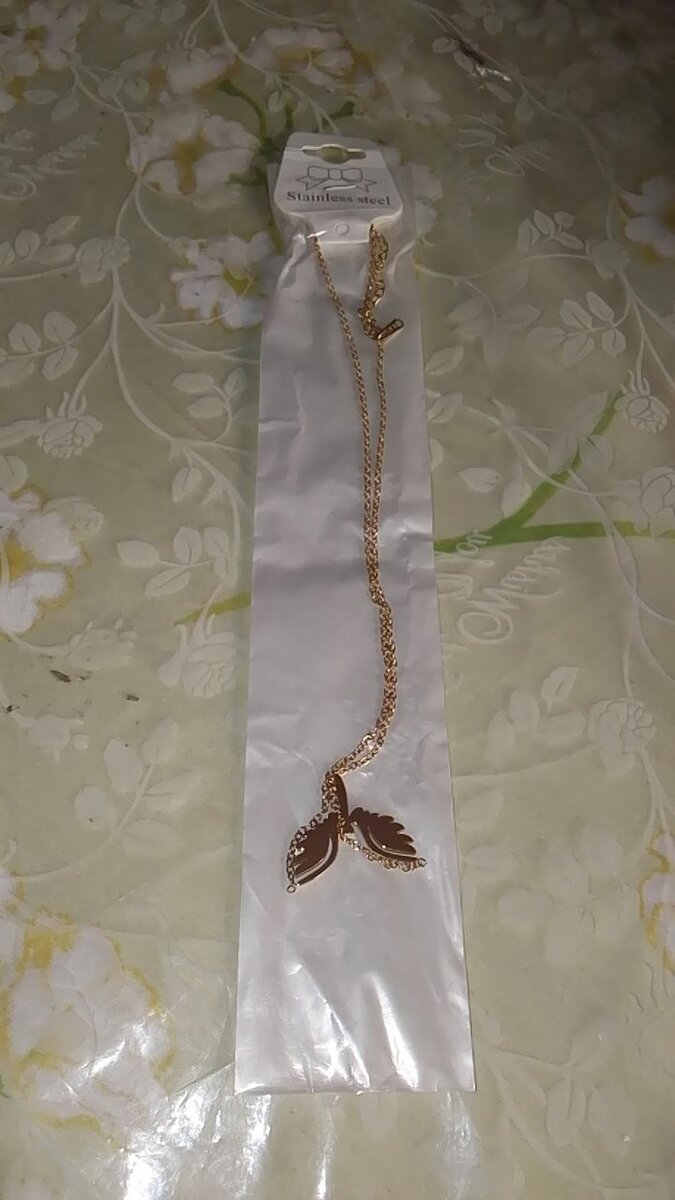 Collier pendentif acier inoxydable