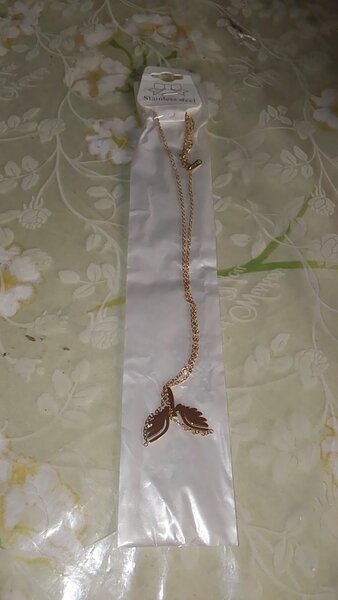 Collier pendentif acier inoxydable