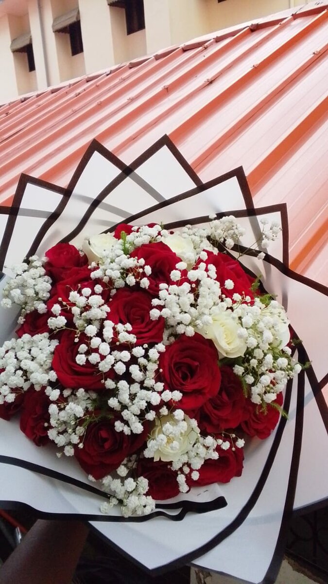 Bouquet de roses rouges
