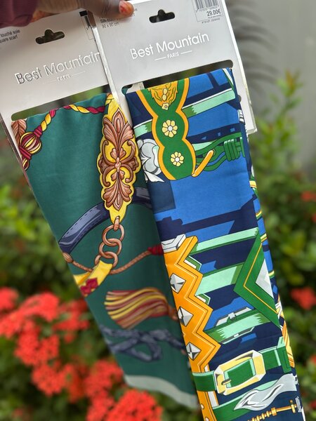 Foulard soie Best Mountain