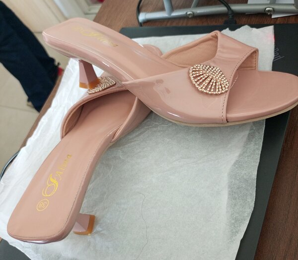 Sandales talon glamour femme