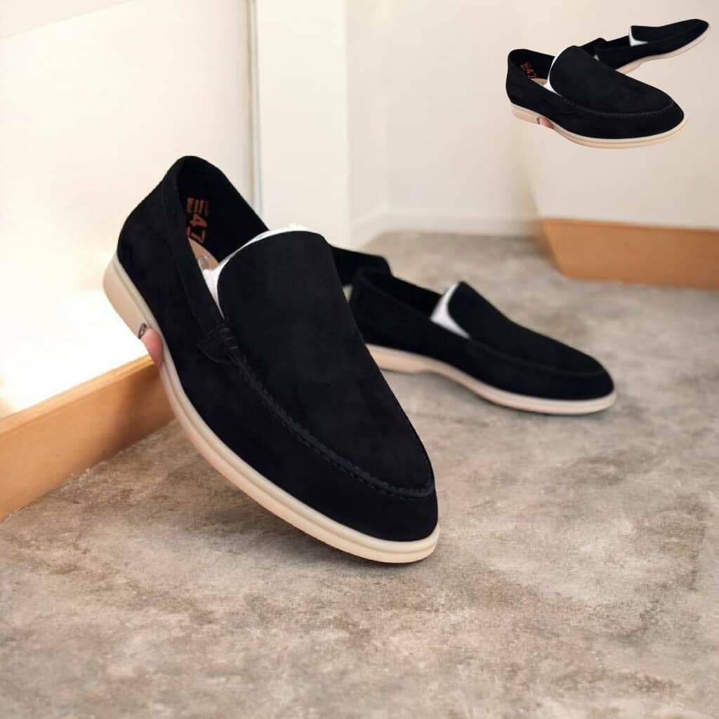 Mocassins en daim élégants