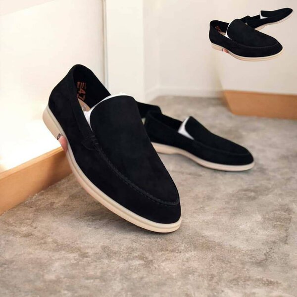 Mocassins en daim élégants