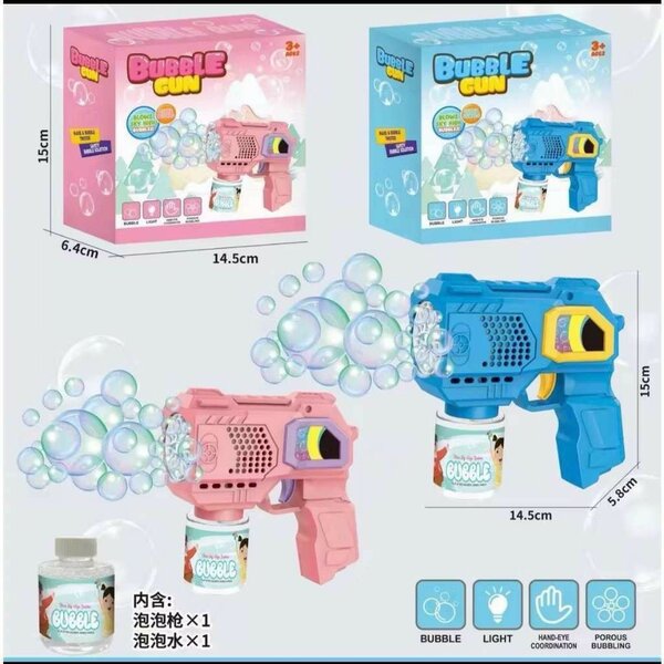 Pistolet à bulles LED